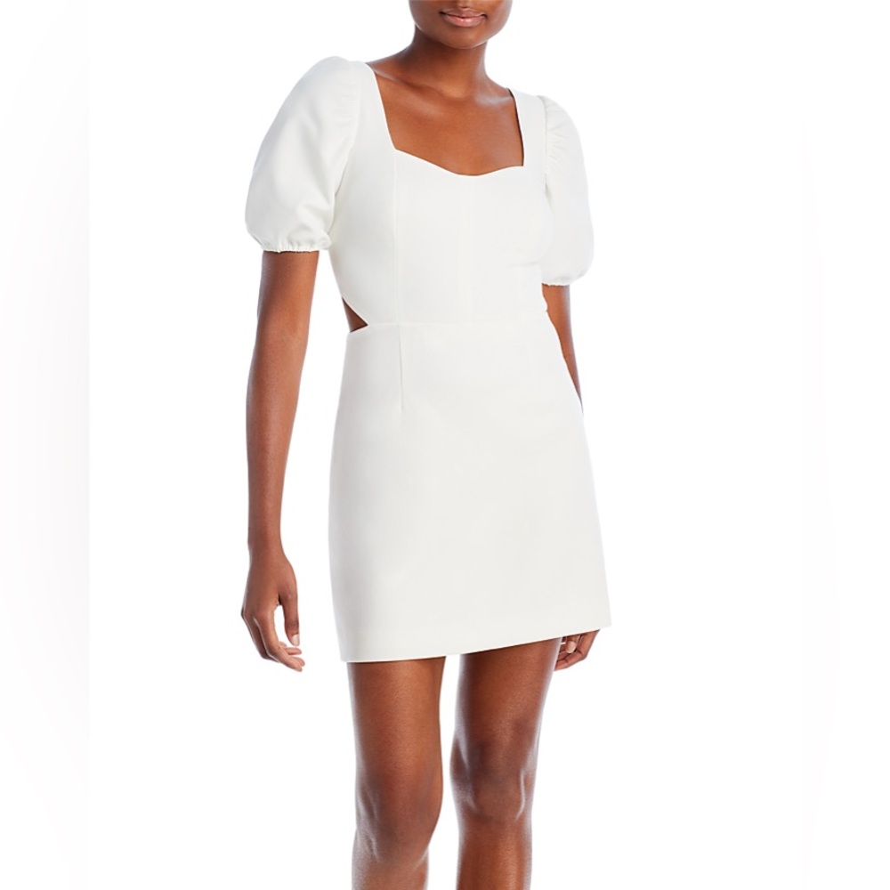 French connection whisper cutout dress